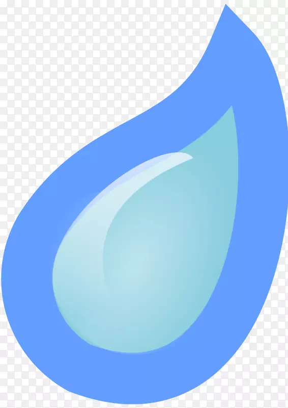 水滴计算机图标-agua
