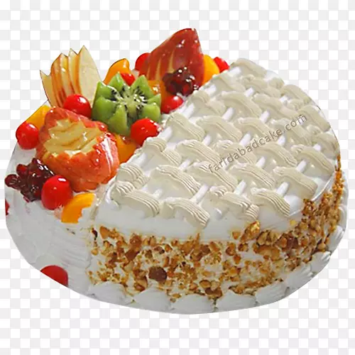德里水果蛋糕生日蛋糕黑森林古堡面包店-混合水果