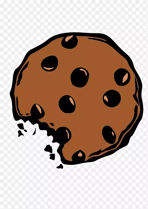 饼干怪物巧克力饼干蛋糕饼干剪贴画巧克力曲奇饼干