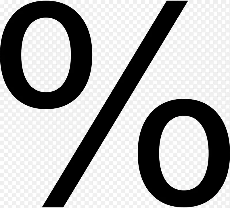 符号百分比符号相对更改计算机图标百分比