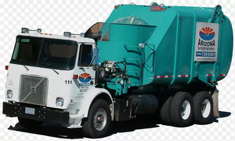 图森皮卡垃圾车废物管理