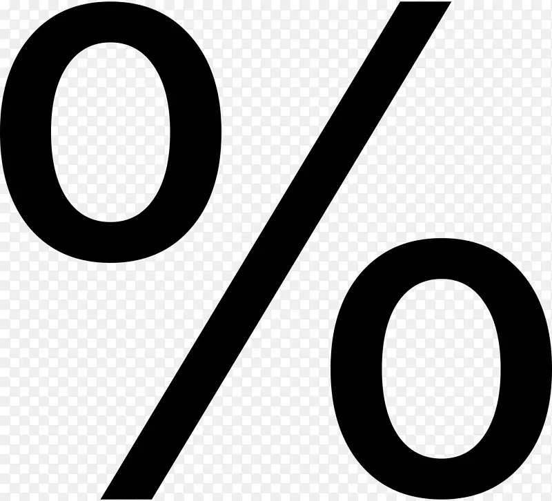 符号百分比符号相对更改计算机图标百分比