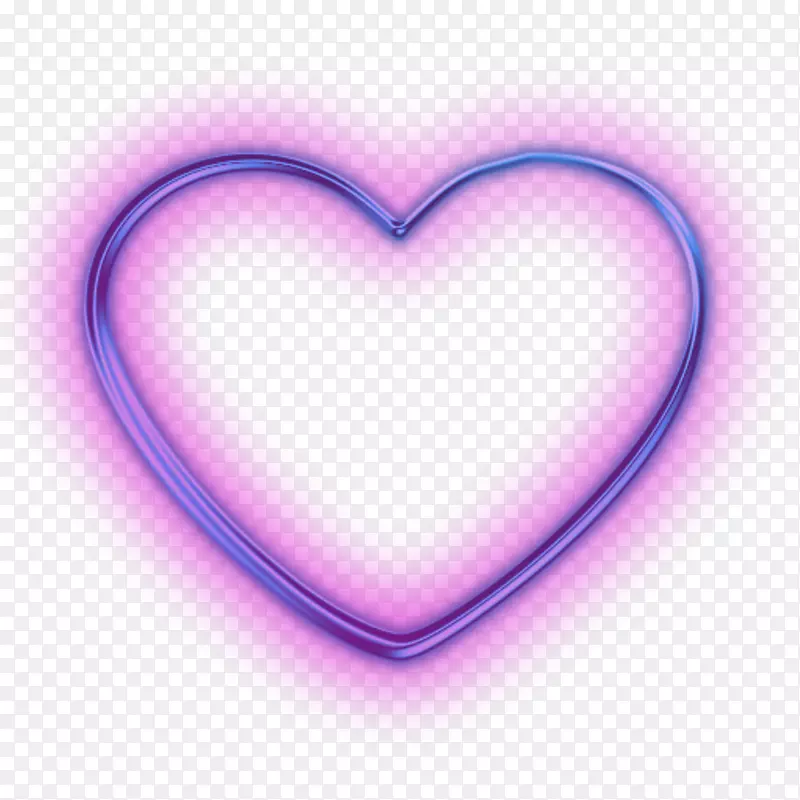 电脑图标贴纸夹艺术-粉红色心脏