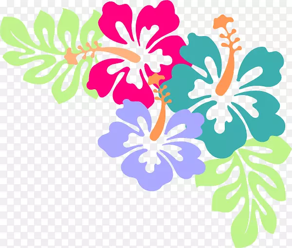 夏威夷插花艺术-桃花