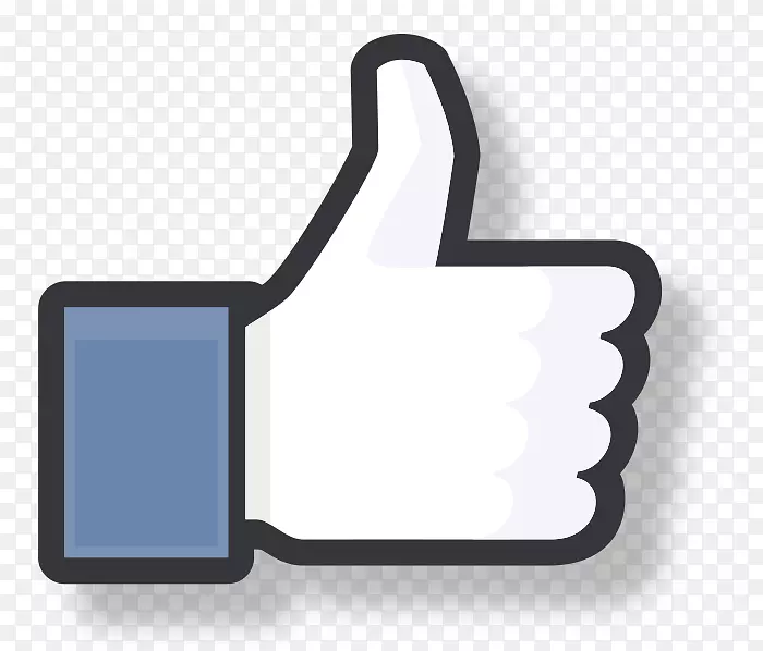 Facebook信使社交媒体，如按钮拇指信号-基诺