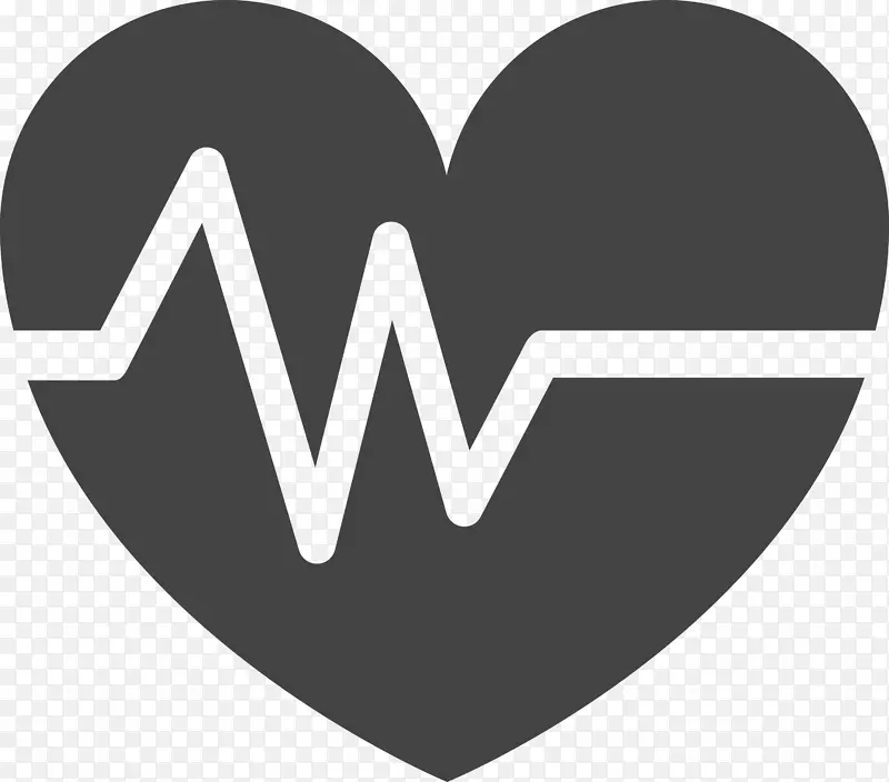 心脏电脑图标保健护理诊所-心脏搏动