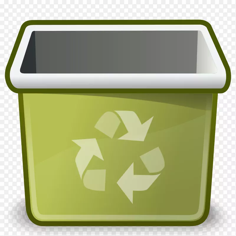 浪费用户电脑图标垃圾剪辑艺术回收箱