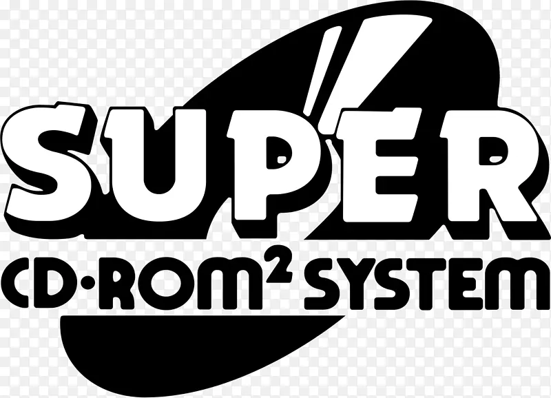 超级cd-rom 2光盘TurboGrafx-16徽标-光盘