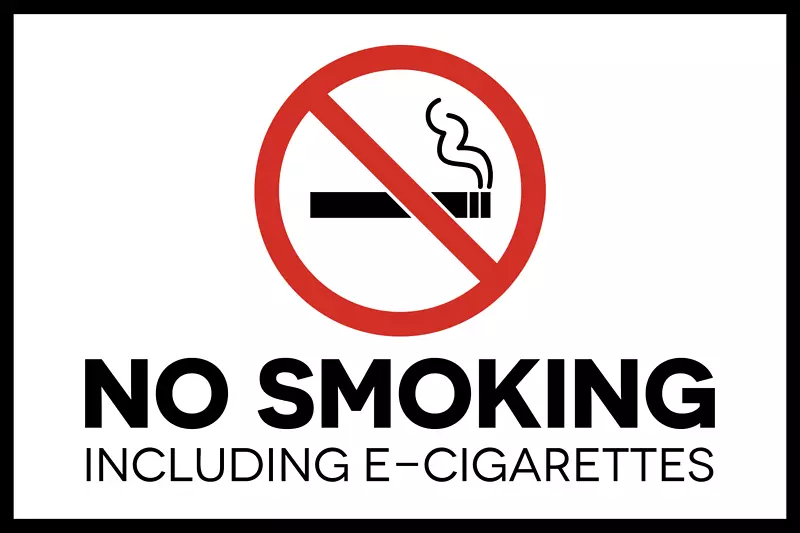 禁烟标志禁烟法-禁止吸烟
