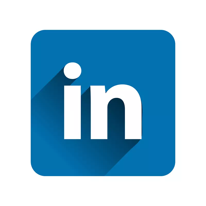 LinkedIn电脑图标标识社交网络服务-Facebook