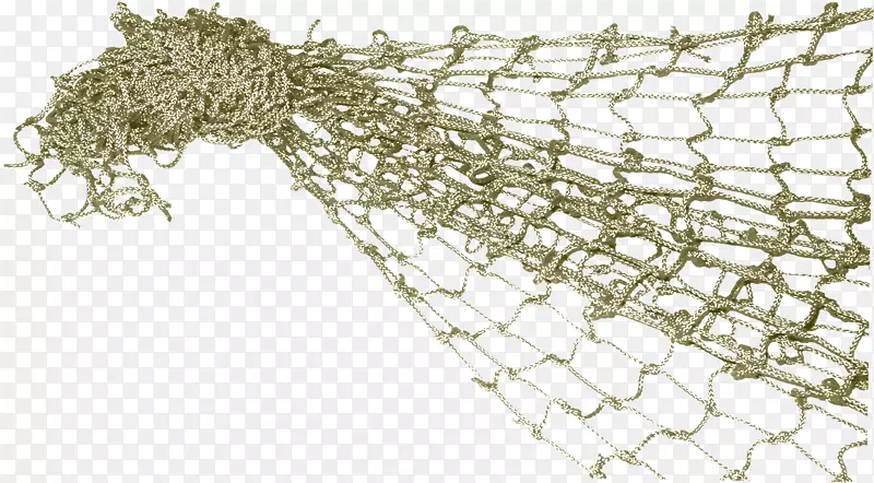 钓鱼渔网夹艺术.铁丝网