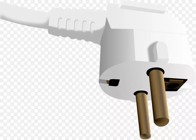 交流电源插头和插座欧洲插头电连接器夹艺术.电源插座