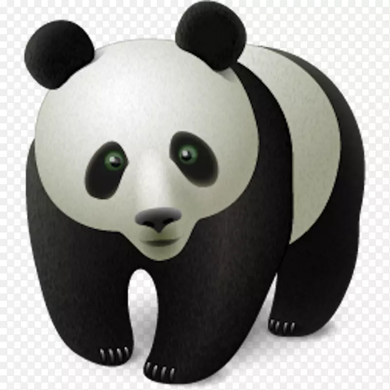 大熊猫电脑图标-熊猫