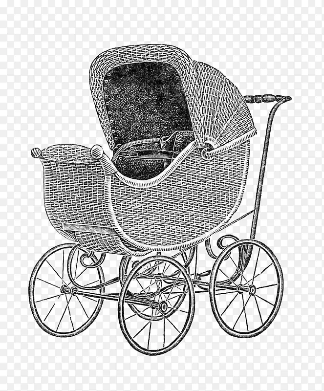 婴儿运输-免费剪贴画-婴儿车