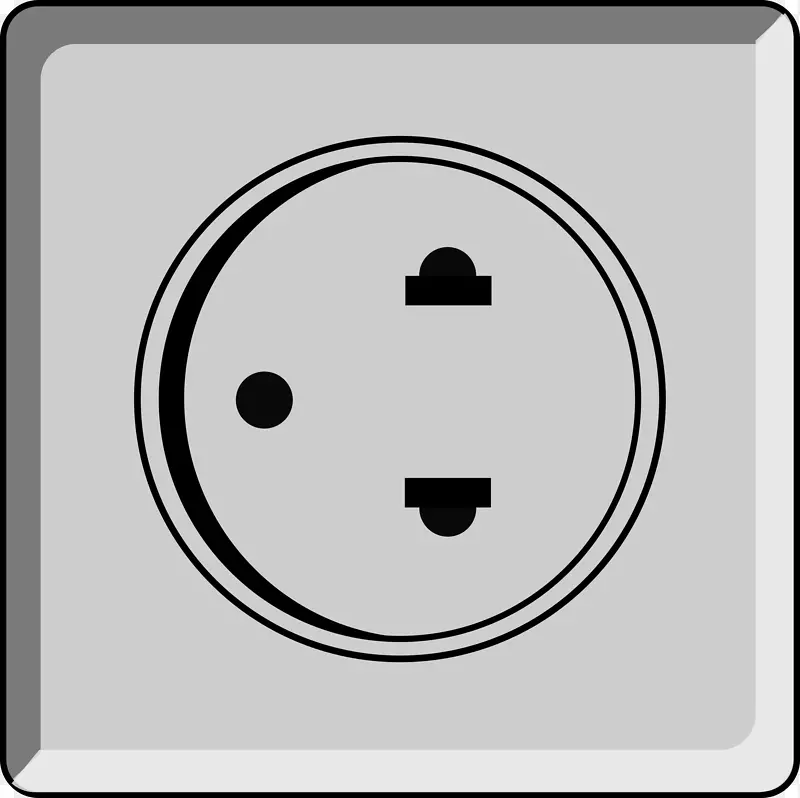 交流电源插头和插座网络插座电夹艺术电源插座