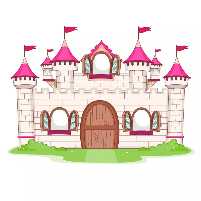 免费剪贴画-城堡