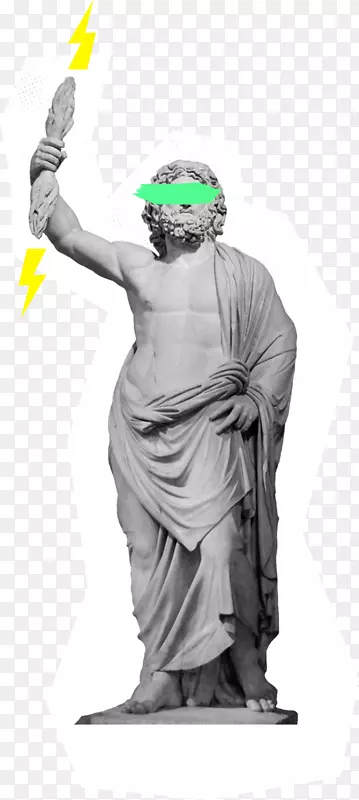 古希腊奥林匹亚宙斯雕像希腊神话-神