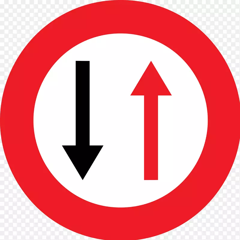 优先标志交通标志车辆行车道-道路标志