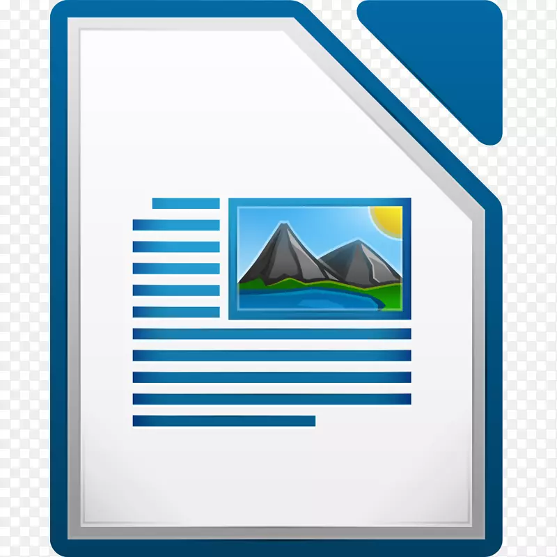 LibreOffice编写计算机图标LibreOffice calc OpenOffice-office