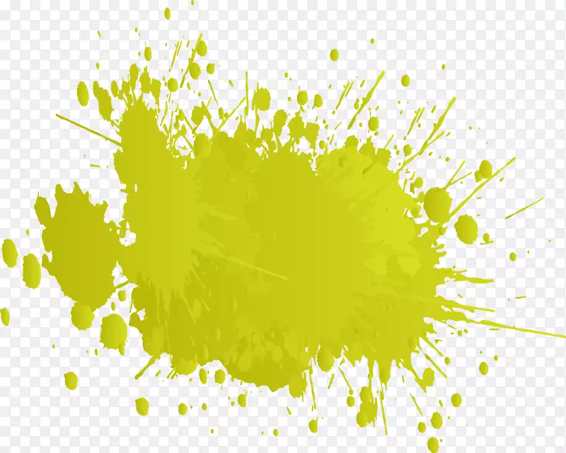 彩色图像黄色粘液绿色