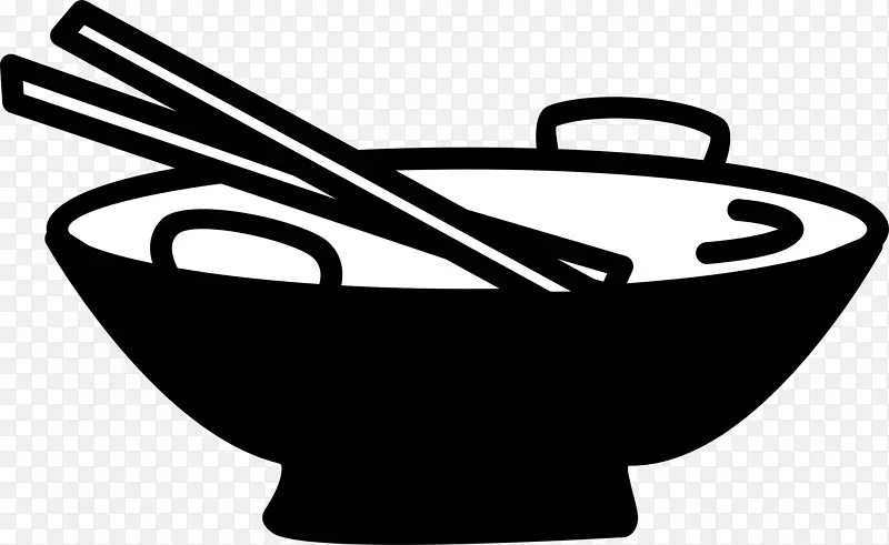 菜筷子碗夹艺术面条