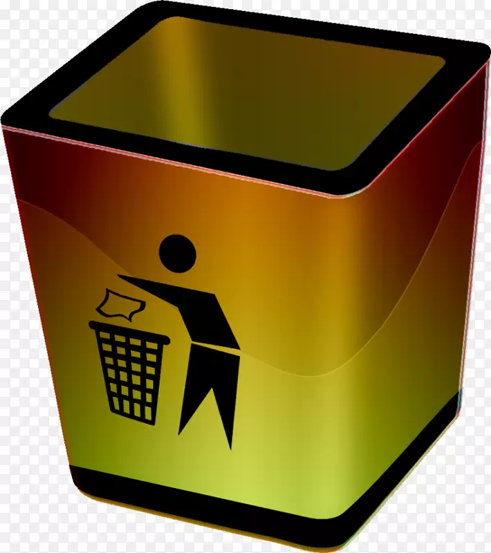 回收箱、计算机图标、垃圾桶和废纸篮.回收箱