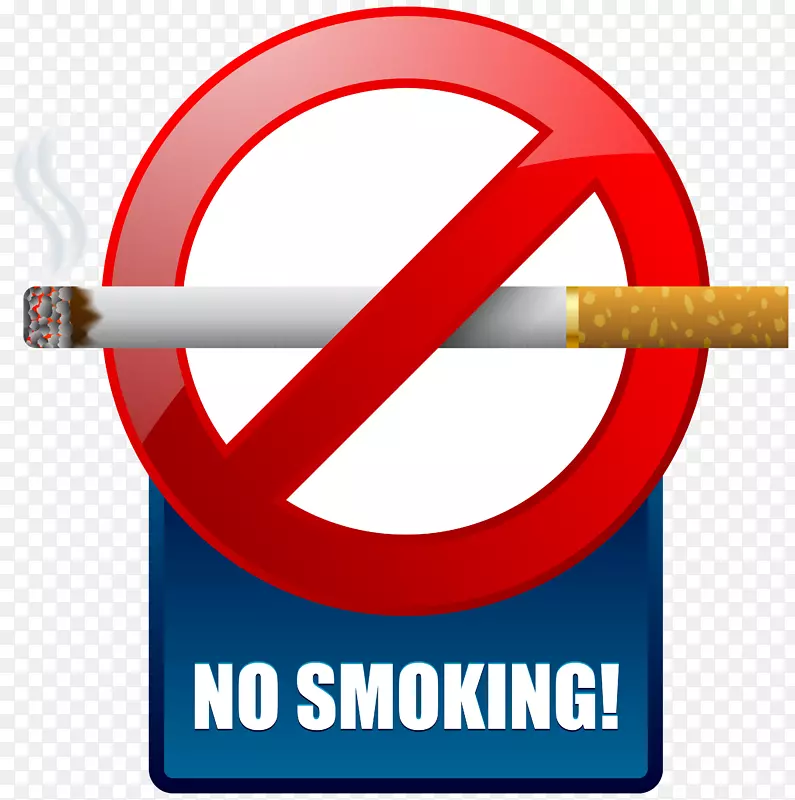 禁烟警告标志剪贴画-禁止吸烟