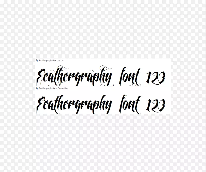 书法字体家族字体斜面字体书法