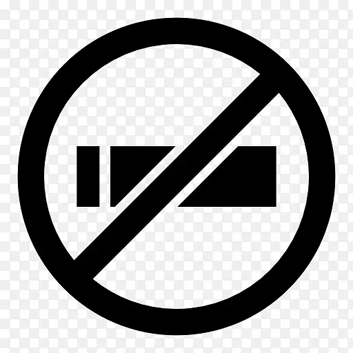 禁止吸烟，没有标志剪贴画-禁止吸烟