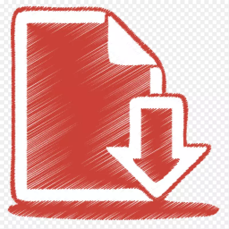 电脑图标下载红色文件-报告