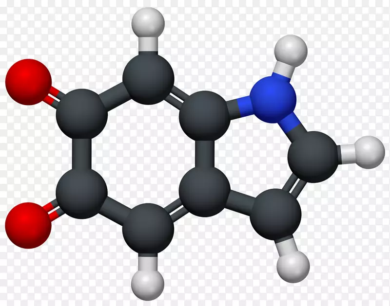 分子模型吲哚-5-羟色胺药物