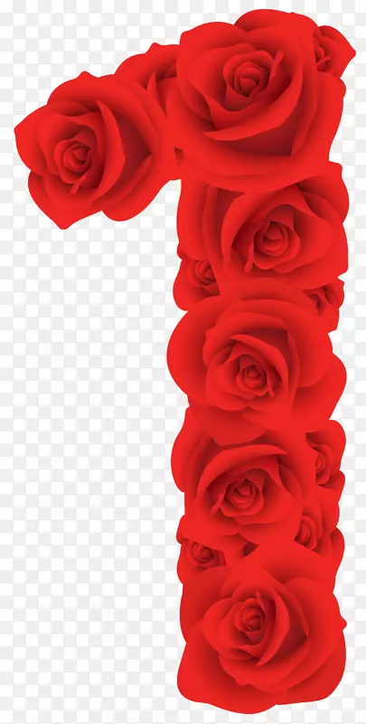 红色剪贴画-红玫瑰装饰