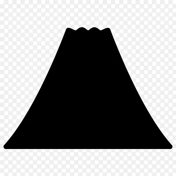 富士山计算机图标象形富士山