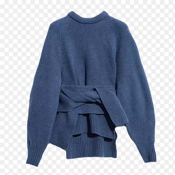 羊毛衫袖，羊毛衫，外套，蓝色-普里扬卡