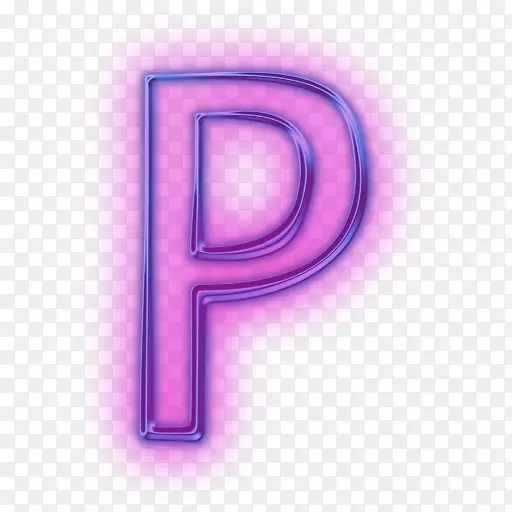 电脑图标.字母p