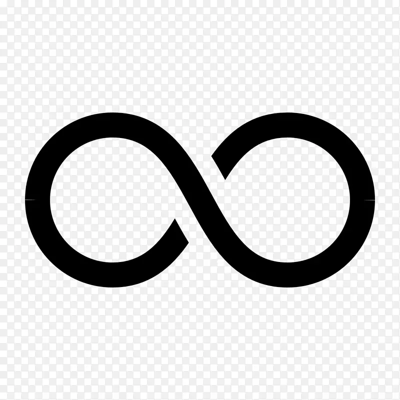 无限符号计算机图标封装PostScript.无穷大