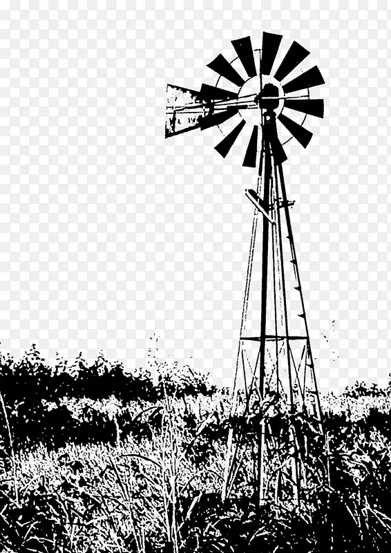 Farmerama风车，水泵，水磨机，南非荷兰语-风车