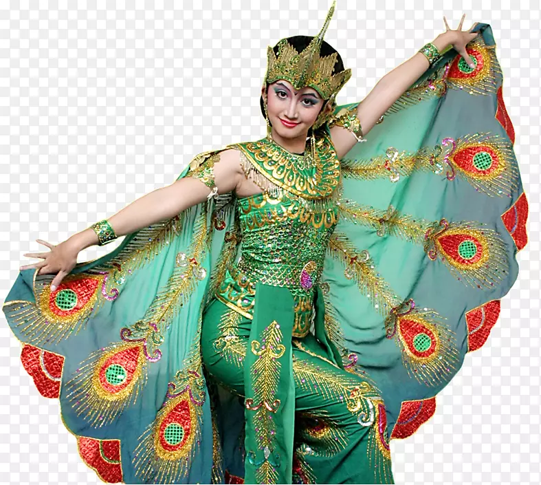 印尼的西爪哇塔里梅拉克舞-传统民间舞