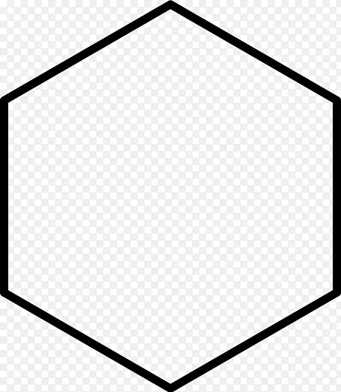 环己烷构象结构公式化学物质分子六边形