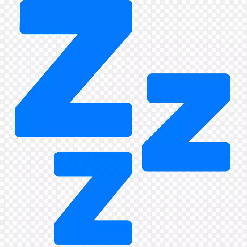 电脑图标睡眠字体-睡眠