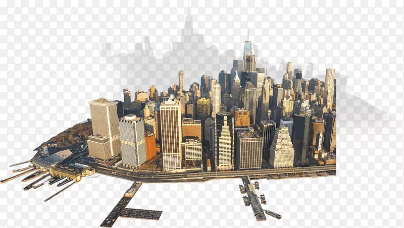 VAB媒体天际线都市数码代理城市-城市剪影