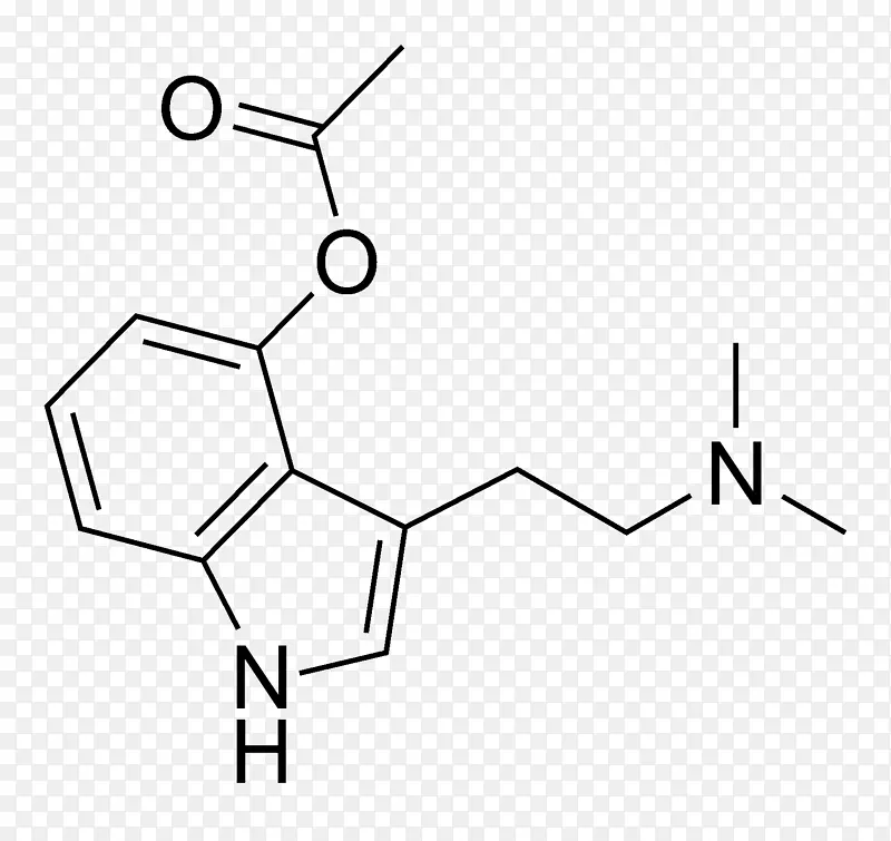 N，n-二甲基色胺-4-乙酰基-4-羟基-乙酰基-化学