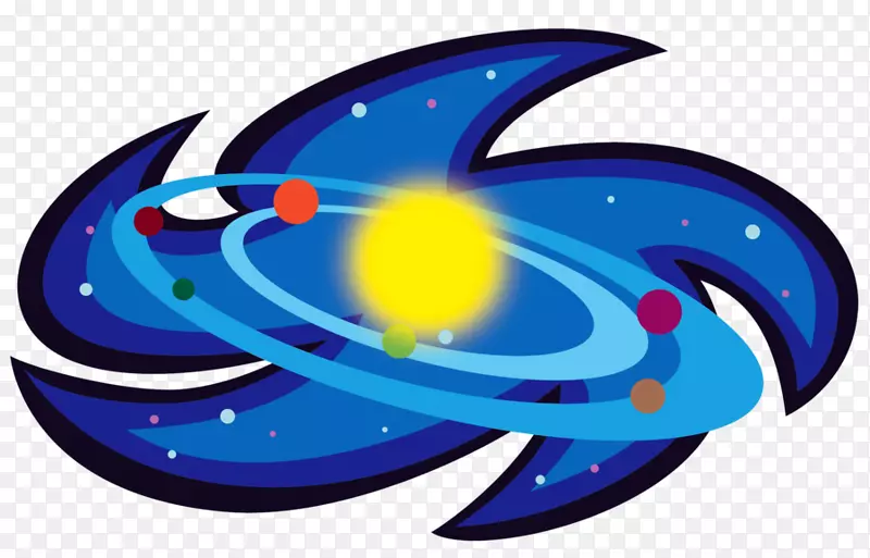 柯伊伯带太阳系卡通片艺术-太阳系