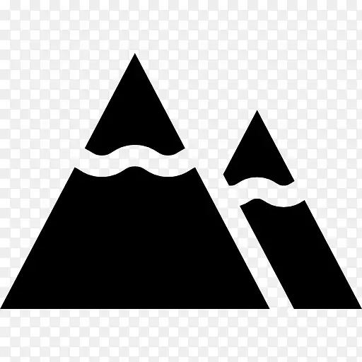 电脑图标剪贴画-山岳