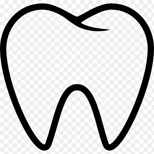 牙科人类蛀牙手术-牙齿