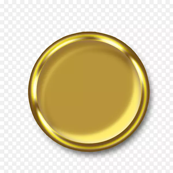 黄铜餐具黄色圆金密封件