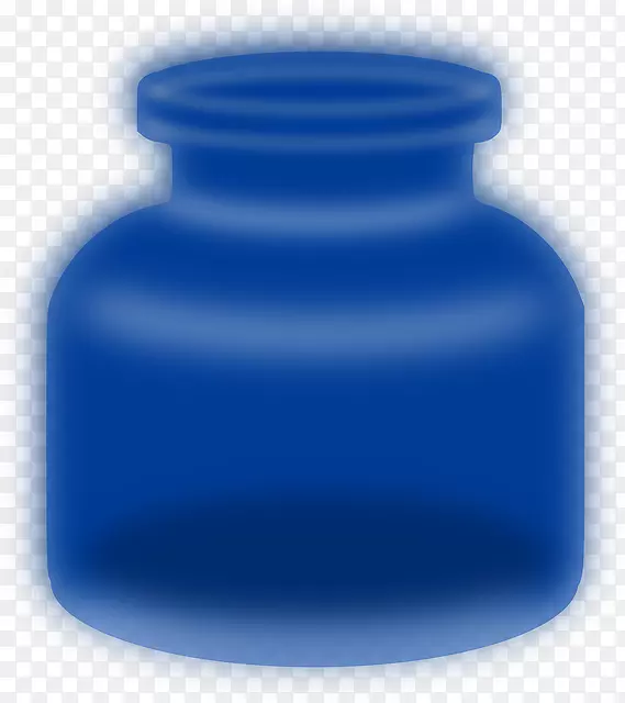 玻璃瓶钴蓝塑料墨水
