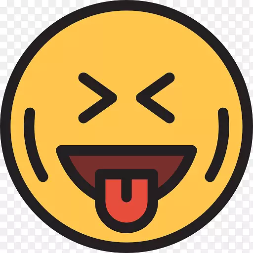表情笑脸电脑图标符号眨眼笑PNG图片素材下载_图片编号779633-PNG素材网