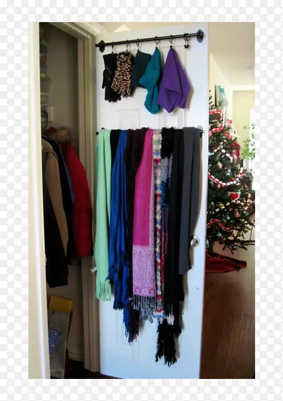 毛巾围巾壁橱组织帽柜