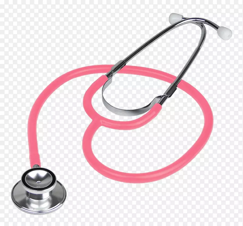 听诊器粉红色护理心脏病保健-Stetoskop